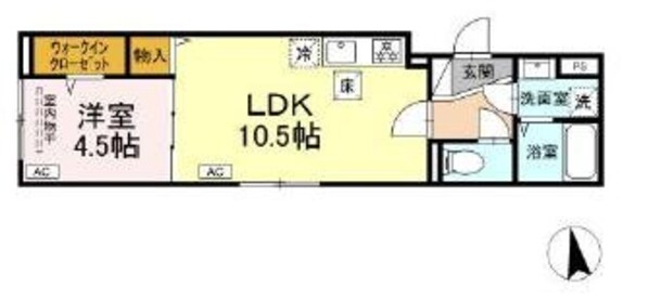 仮）D-room貫井2丁目PJの物件間取画像